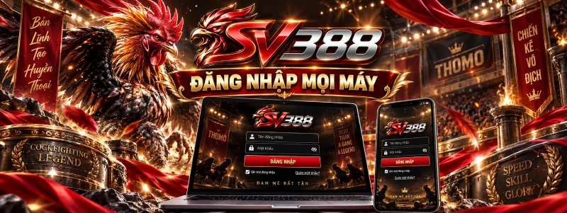 Đăng Nhập SV388 - Bản Đồ Né Chặn Vào Sảnh Đá Gà Thomo 2 Đăng nhập SV388 chuẩn trên máy tính và điện thoại
