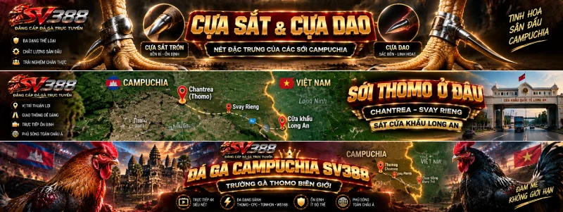 Sới Thomo Campuchia nằm ở tỉnh Svay Rieng gần Long An