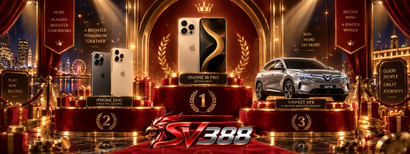 Cơ cấu giải thưởng iPhone 18 Pro SV388