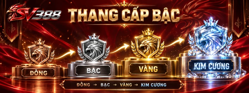 Các cấp bậc hội viên VIP SV388